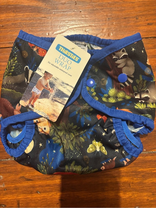 Thirsties Other - Thirsties Duo Wrap Kids Swim Diaper Cover - Blue Forest Night Print